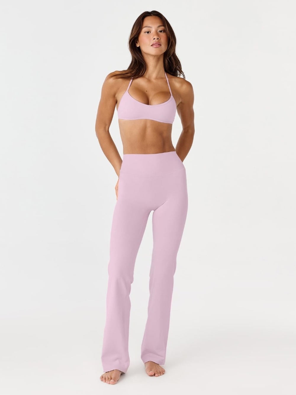 CSB LIMITED EDITION Form Invisible Scrunch Bootcut Leggings - Lilac